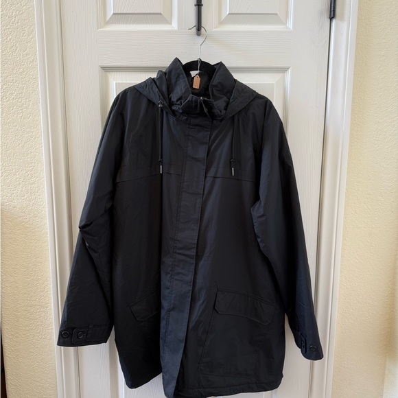 Columbia Men's Black Raincoat - Picture 1 of 3